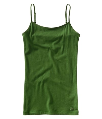 Buy Aeropostale Sleeveless Square Neck Heathered Tank Top In Grey