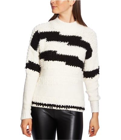 1.State Womens Textured Knit Pullover Sweater