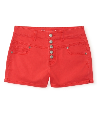 Aeropostale Womens High-Rise Shorty Casual Denim Shorts, TW5