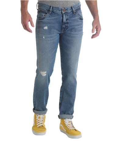 Wrangler Mens Larson Straight Leg Jeans