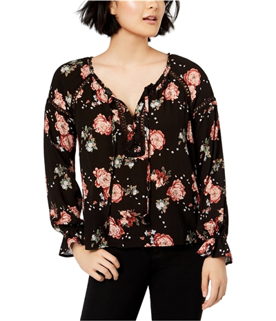 American Rag Womens Floral Peasant Blouse, TW2