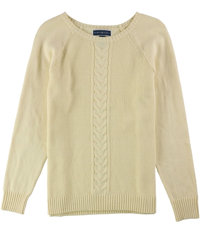 Karen Scott Womens Cable Pullover Sweater