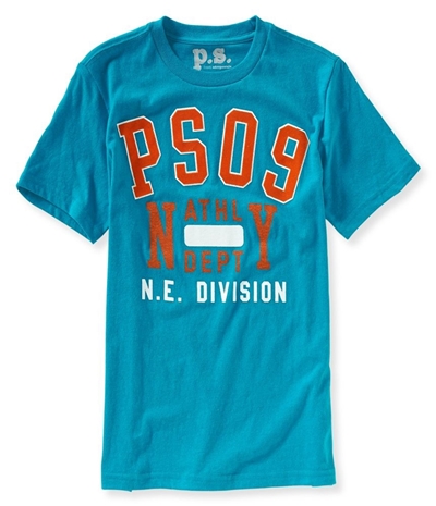 Aeropostale Boys Ps09 Athletic Embellished T-Shirt, TW1