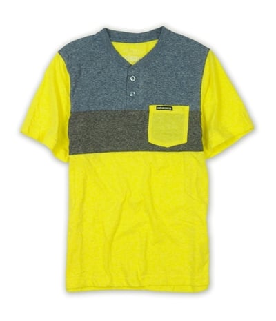 Ecko Unltd. Mens Nep Colorblock Henley Shirt