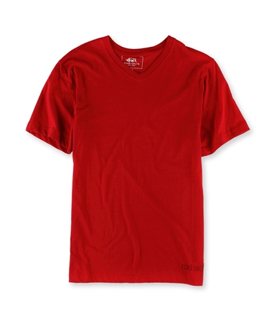Ecko Unltd. Mens Solid V Neck Basic T-Shirt, TW4
