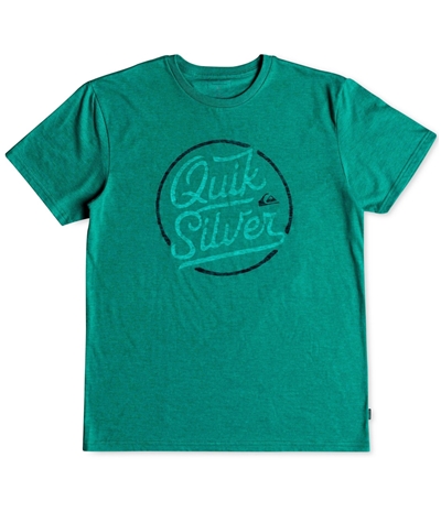 Quiksilver Mens Circle Of Script Graphic T-Shirt
