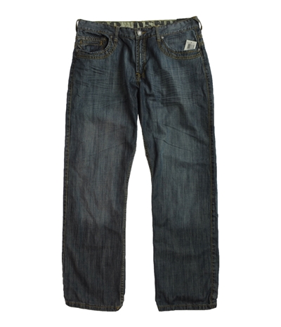 Do Denim Mens Straight Washed Ook Slim Fit Jeans
