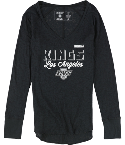 Ccm Womens Los Angeles Kings V Neck Graphic T-Shirt