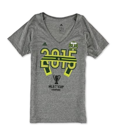 Adidas Womens 2015 Mls Cup Champion Graphic T-Shirt, TW1