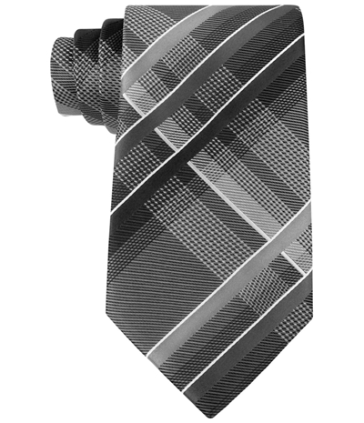 Geoffrey Beene Mens Fearless Plaid Self-Tied Necktie, TW4