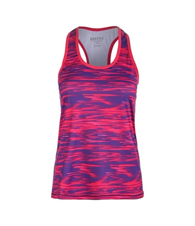 Solfire Womens Stretch Your Limits Racerback Tank Top, TW2
