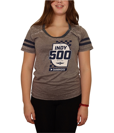 5Th & Ocean Womens Indy 500 Burnout Graphic T-Shirt