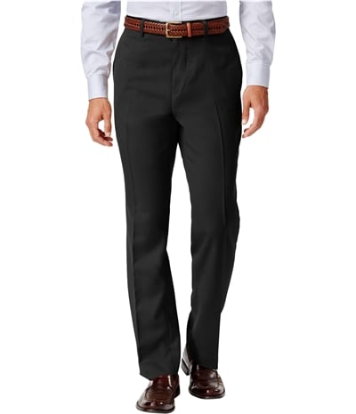Louis Raphael Mens Straight Dress Pants Slacks, Grey, 34W x 34L