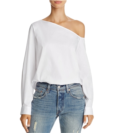 Dylan Gray Womens Long Sleeve One Shoulder Blouse