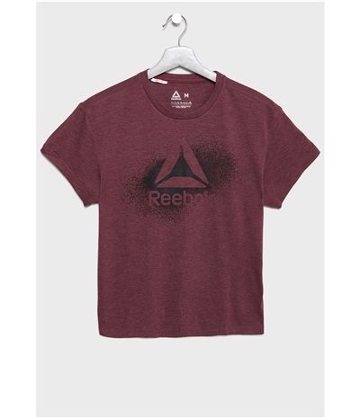 Reebok Girls Spraypaint Logo Graphic T-Shirt, TW2