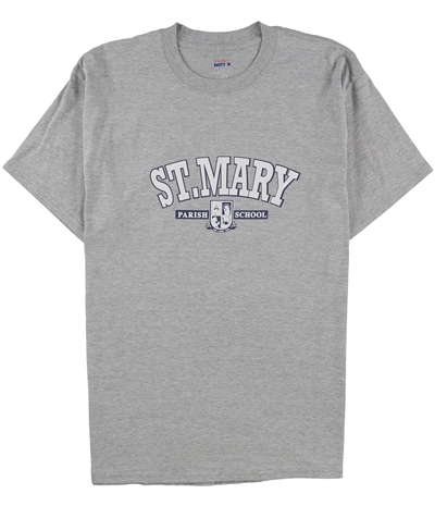 Hanes Mens St. Mary Parish School Graphic T-Shirt