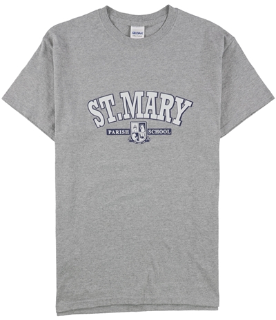 Gildan Mens St. Mary Parish School Graphic T-Shirt
