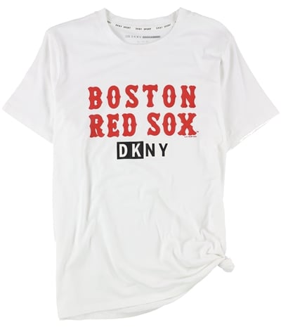 Dkny Womens Boston Red Sox Graphic T-Shirt, TW3
