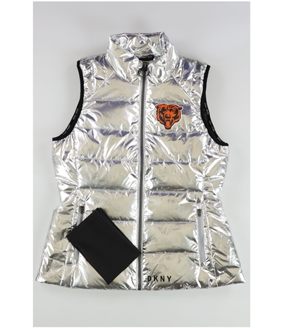 Dkny Womens Nfl Bears Puffer Vest