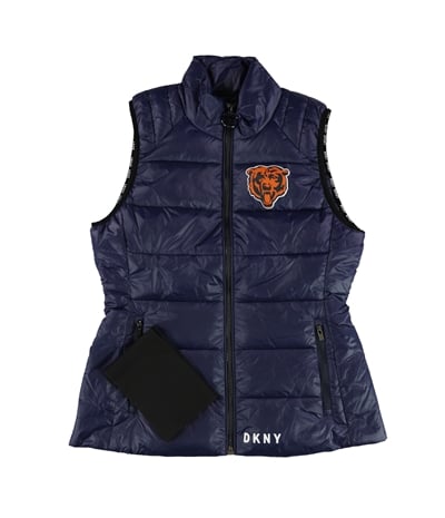 Buy a Womens DKNY Green Bay Packers Pearlescent Puffer Vest Online