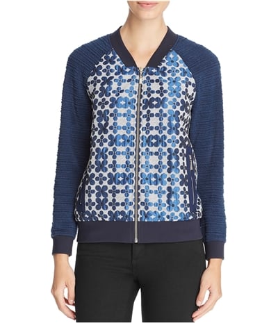 Finity Womens Floral Bomber Jacket