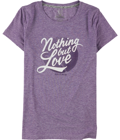 Solfire Womens Nothing But Love Graphic T-Shirt