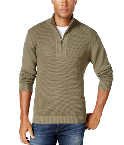 Weatherproof Mens Textured Knit Sweater