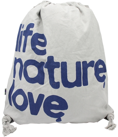 Ron Heiman Unisex Life Nature Love Drawstring Standard Backpack