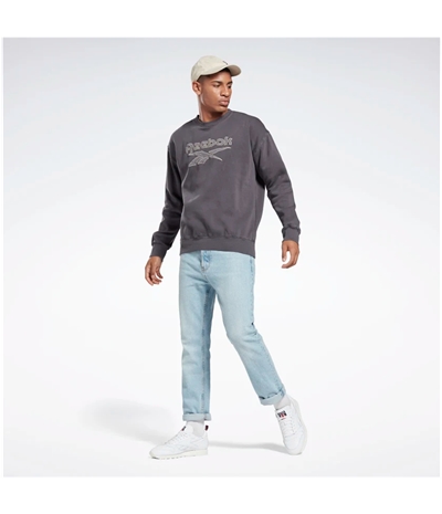 Reebok Mens Cl Gp Premium V Sweatshirt