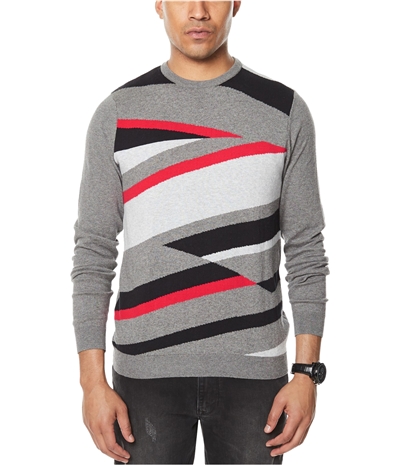 Sean John Mens Intarsia Pullover Sweater