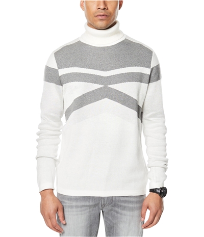 Sean John Mens Textured Pullover Sweater, TW2