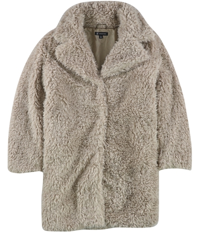 I-N-C Womens Faux Fur Coat, TW1