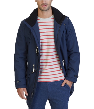 Nautica Mens Weather Resistant Toggle Parka Coat