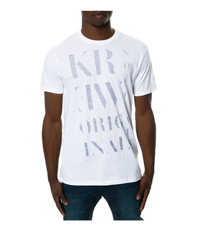Kr3w Mens The Serif Graphic T-Shirt