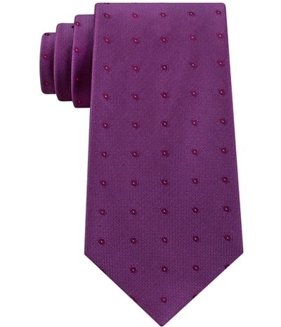 Calvin Klein Mens New Reflection Dot Self-Tied Necktie