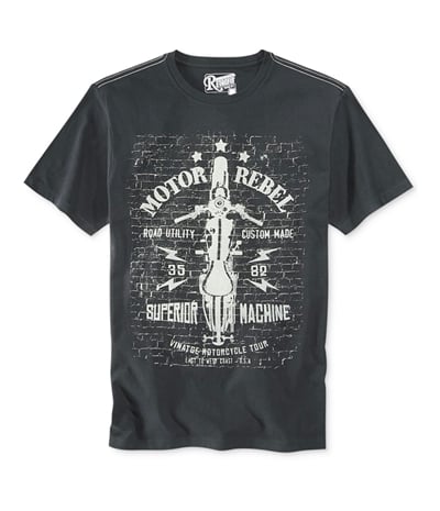 Retrofit Mens Motor Rebel Graphic T-Shirt