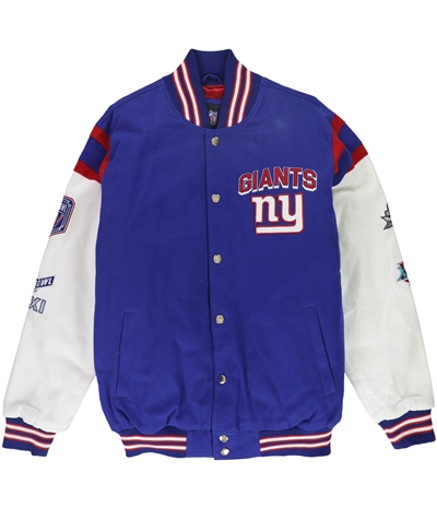 Nfl Mens Giants Super Bowl Xlvi Varsity Jacket