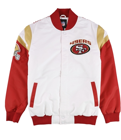 G-Iii Sports Mens San Francisco 49Ers Varsity Jacket, TW2