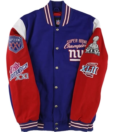 G-Iii Sports Mens New York Giants Varsity Jacket