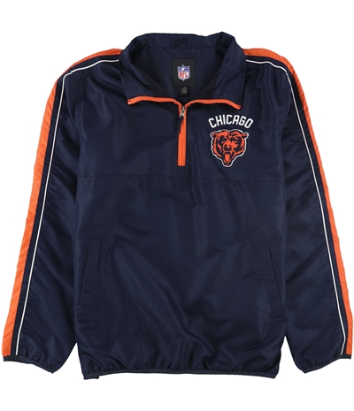 Nfl Mens Chicago Bears Track Jacket Sweatshirt