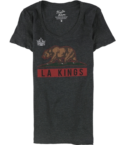 Wright & Ditson Womens La Kings Bear Graphic T-Shirt