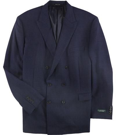 Ralph Lauren Mens Plaid Six Button Jackets & Blazers