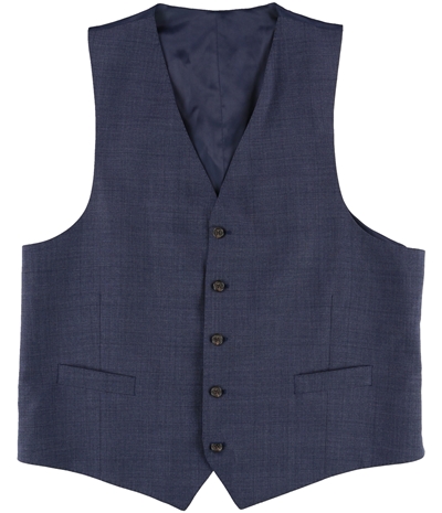 Ralph Lauren Mens Plaid Five Button Vest, TW1
