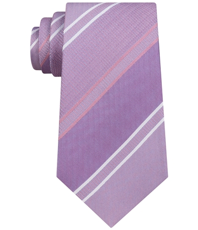 Kenneth Cole Mens Oversize Stripe Self-Tied Necktie