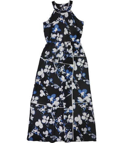 Calvin Klein Womens Floral Maxi Dress, TW2
