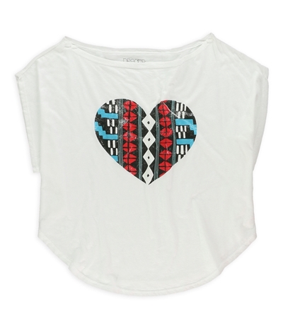 Dreamr Womens Heart Graphic T-Shirt