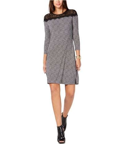 Michael Kors Womens Tweed Mini Dress