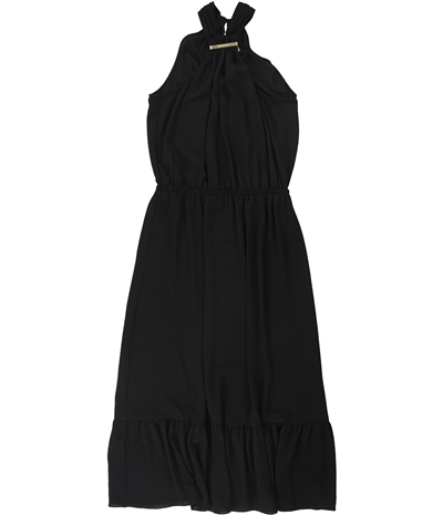 Buy a Michael Kors Womens Logo Bar Blouson Dress, TW1 | Tagsweekly