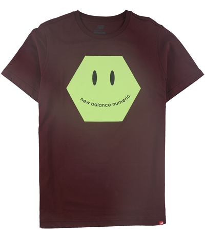 New Balance Mens Numeric Happy Hex Graphic T-Shirt