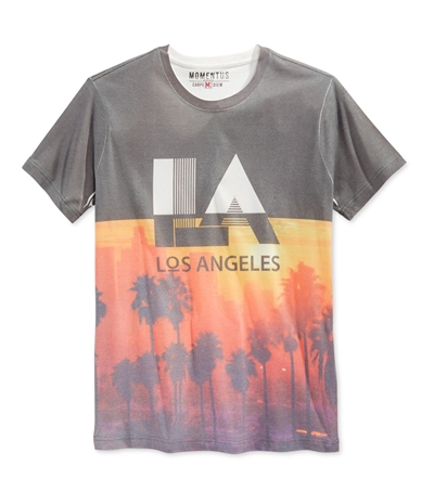 Momentus Mens La Sunset Strip Graphic T-Shirt